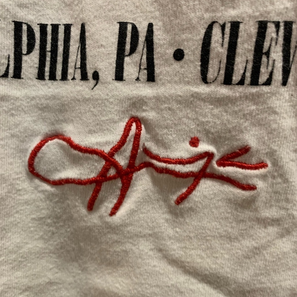 Aaliyah Show my world tour 1997 shirt. Shoe Palace shirt edition. - Picture 4 of 8